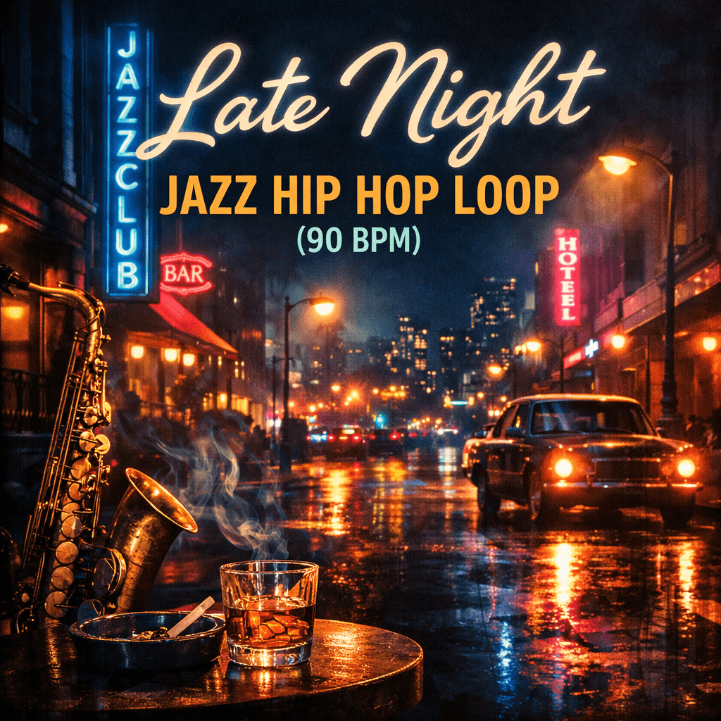 Late Night Jazz Hip Hop Loop (90 BPM)